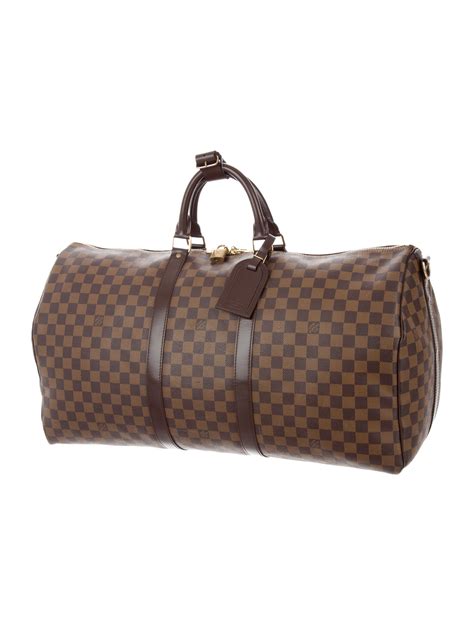 louis vuitton keepall damier ebene|Louis Vuitton bandouiller 55.